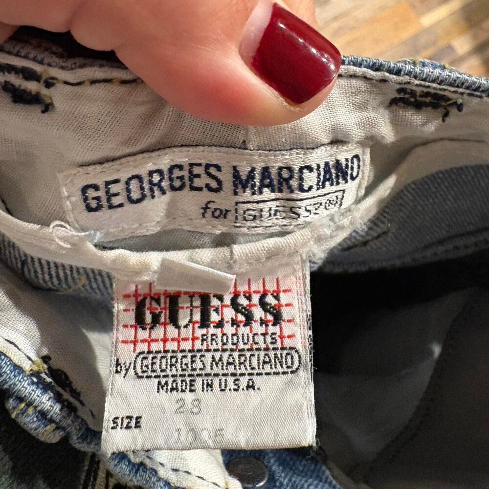 straight leg vintage 90s denim guess Jeans | grunge y2k - Picture 6 of 6